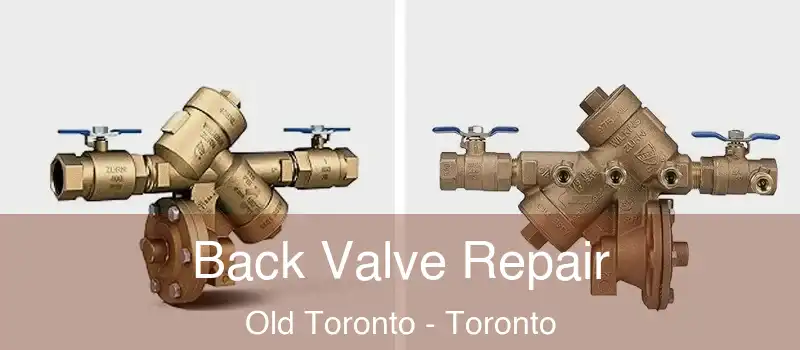  Back Valve Repair Old Toronto - Toronto