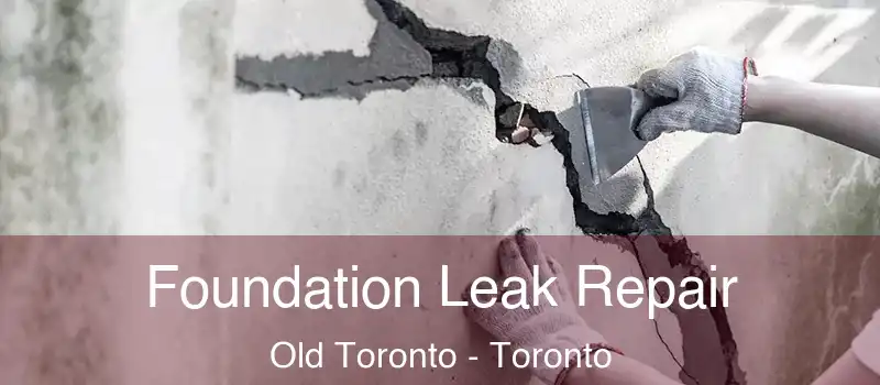  Foundation Leak Repair Old Toronto - Toronto