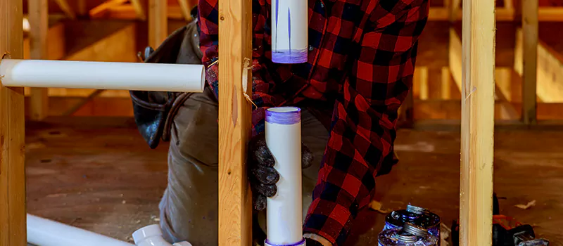 Process of Rough In Plumbing in Old Toronto, Toronto