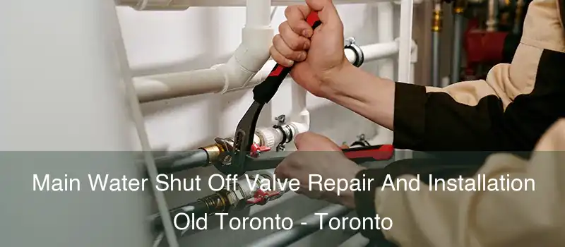  Main Water Shut Off Valve Repair And Installation Old Toronto - Toronto